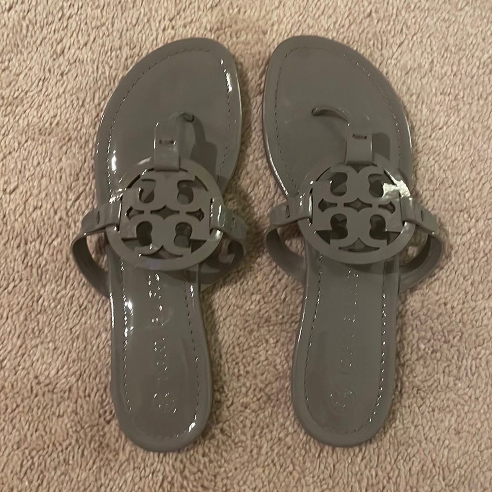 Tory Burch Gray Sandals